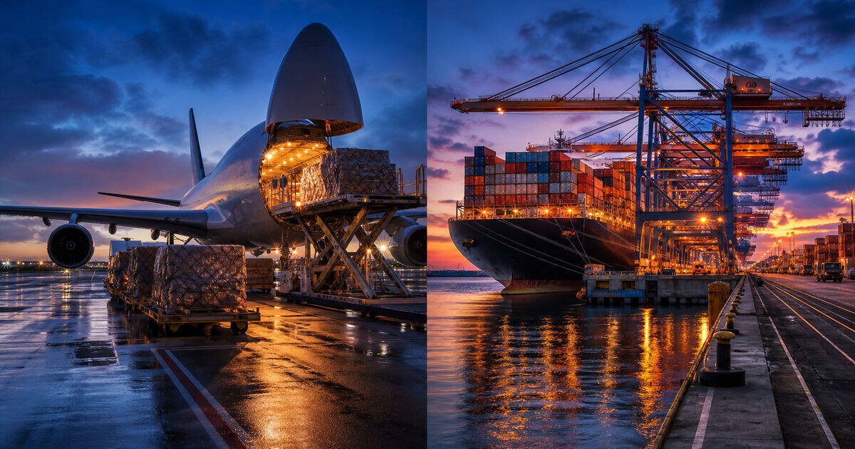 Air Freight vs Sea Freight from China to UK: Which is Right for Your Business?